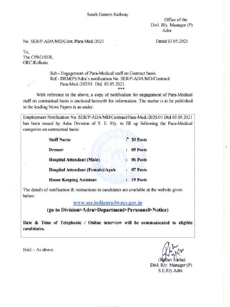 1620046070426-Para Medical Contrutual Staff Notification | PDF