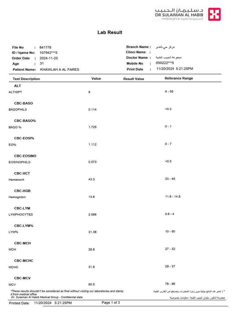Lab Result: 9 Alt/Gpt 5 - 55 | PDF