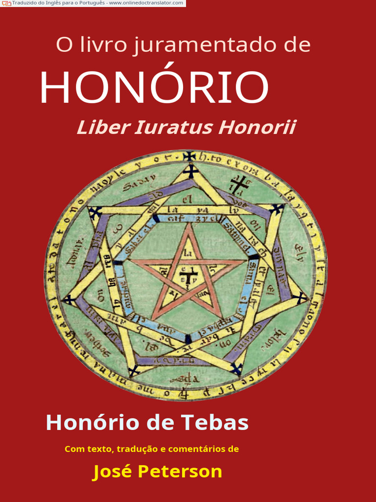 Sworn Book of Honorius Liber - Juratus Honorii - Joseph Peterson (001 ...