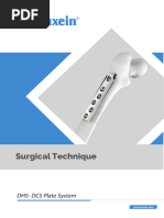 DHS/DCS Surgical Technique Guide | PDF | Hip | Screw