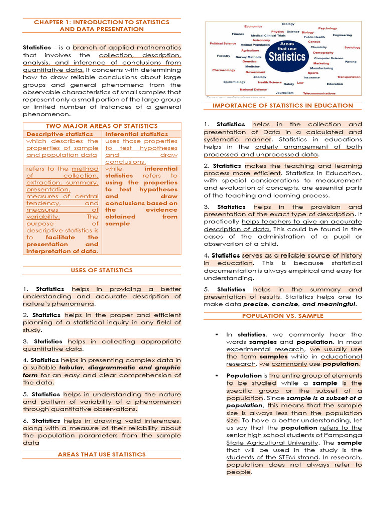 Engineering data analysis notes pdf statistics sampling statistics 