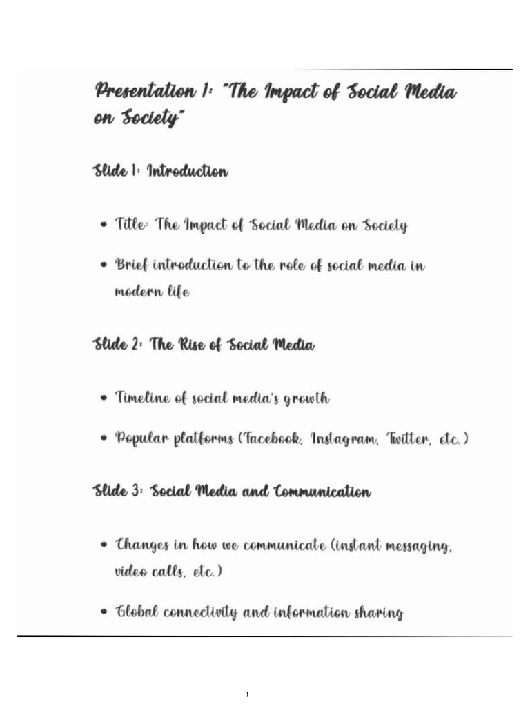 The Impact of Social Media | PDF