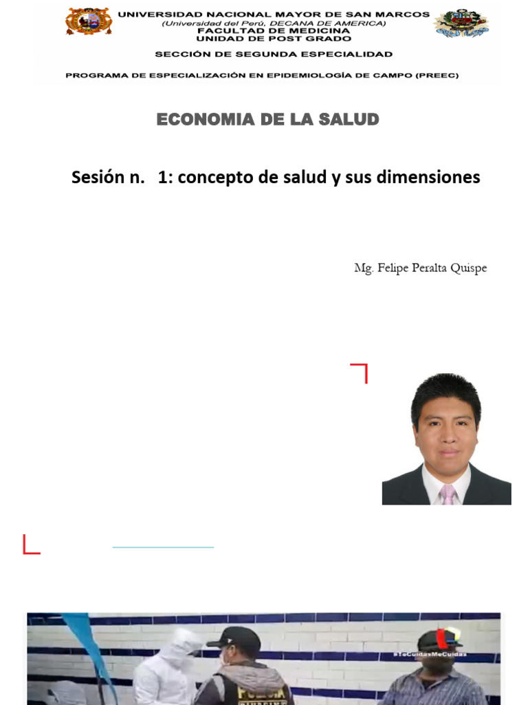 Economía y Dimensiones de la Salud | PDF | Perú
