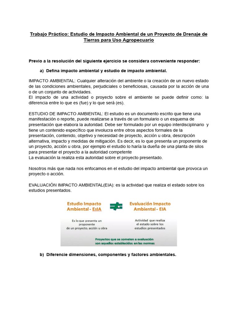 Evaluación Del Impacto Ambiental | PDF | Evaluación de impacto ...