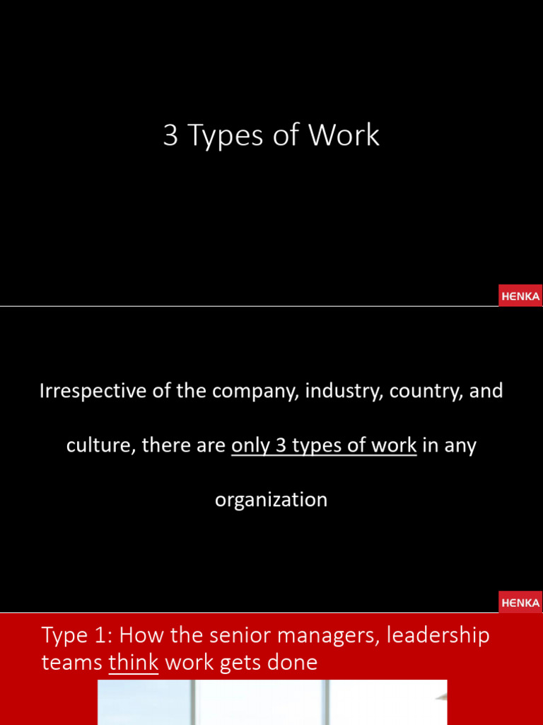 Types Of Work Class