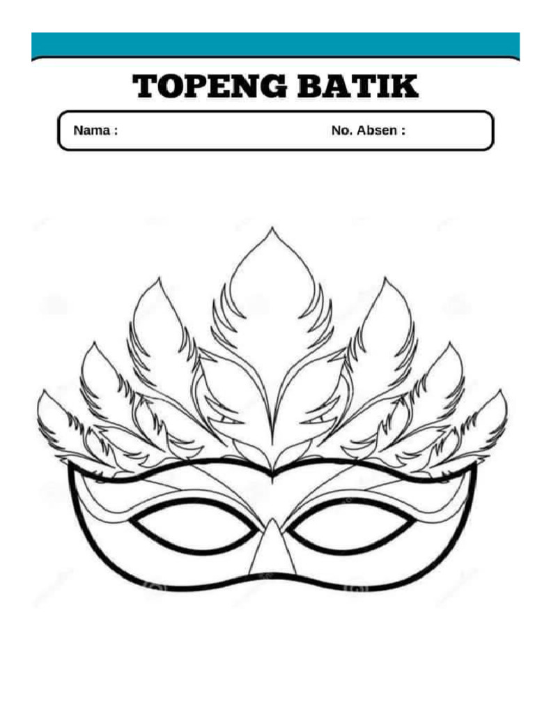 Topeng Batik | PDF