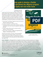 Private Equity Operational Due Diligence Book Scharfman