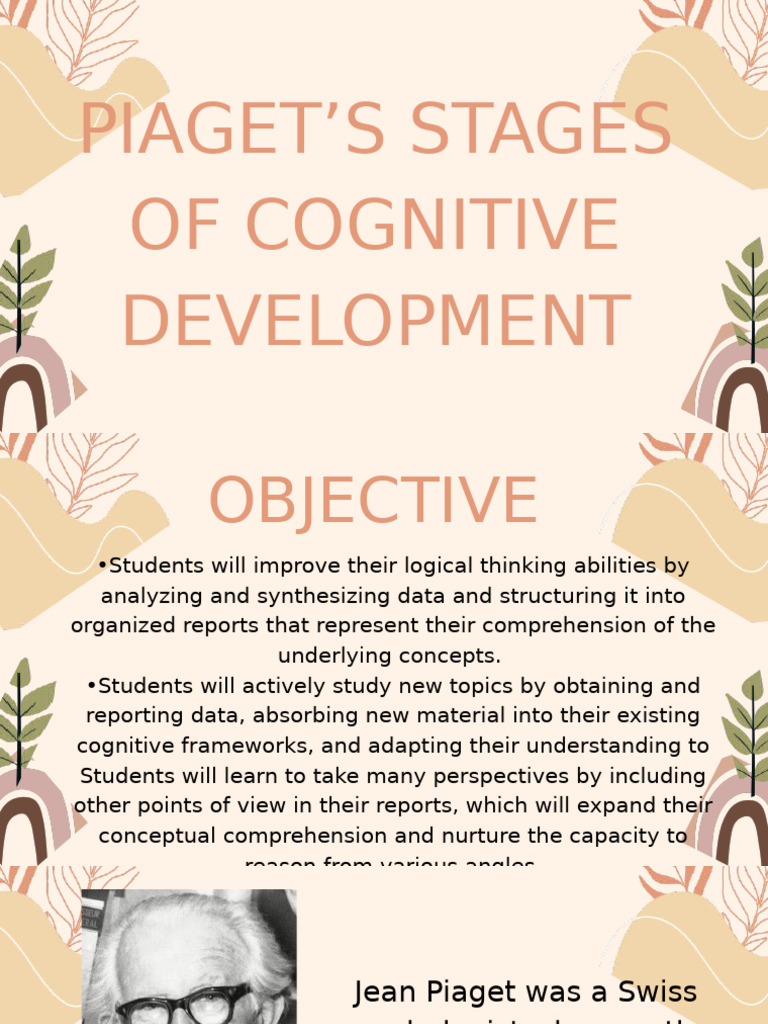 Piaget's Cognitive Development Stages | PDF | Epistemology | Cognitive ...