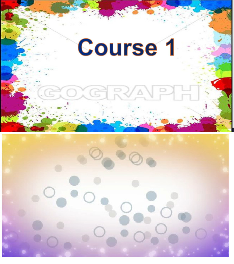Course 1 | PDF