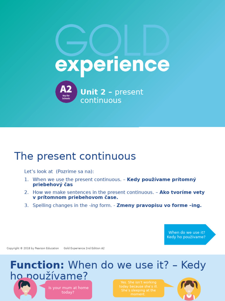 GXP A2 U2 Grammar Presentation | PDF | Subject (Grammar) | Linguistic ...