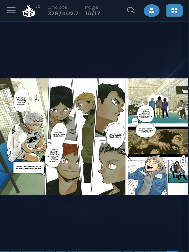Haikyu!! Chapter 378 - Read Manga Online | PDF