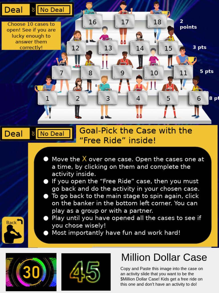 Deal or No Deal: Fun Case Opening Game | PDF