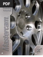 Mastercam 17 Mill Advanced Training Tutorial Sample Machine Tool Keyboard Shortcut