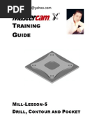 Download MasterCAM - X5 - Mill Lesson 5 by Rafael Donadio SN81754614 doc pdf