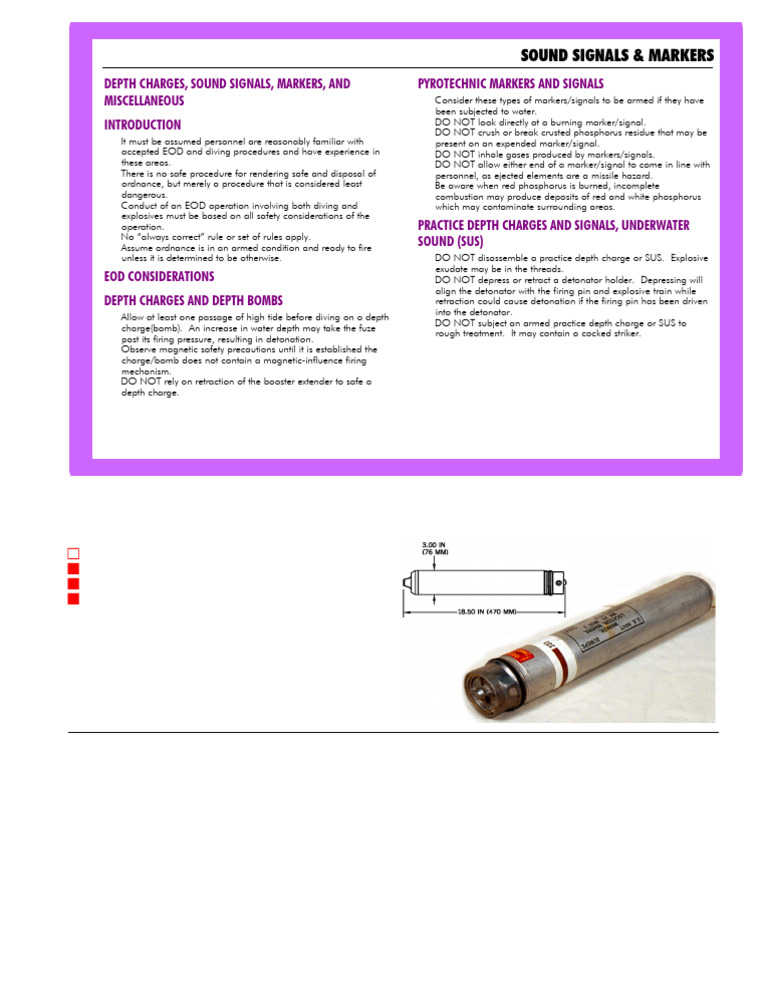 Category - S | PDF | Bomb Disposal | Artillery