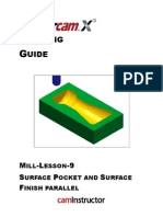MasterCAM - X5 - Sample Mill - Lesson #9