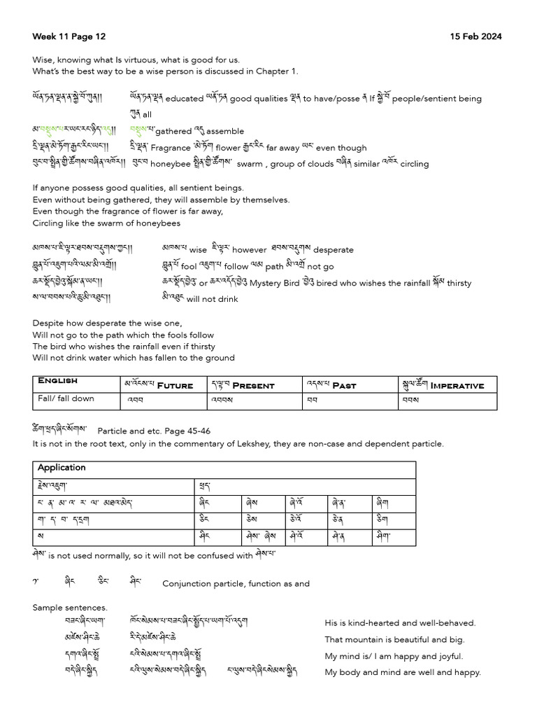 02152024-Advance Summary Feb 15 | PDF | Syntax | Linguistics