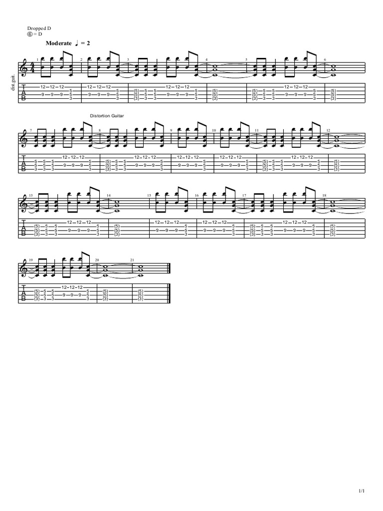 Distortion Guitar Techniques Guide | PDF | Celtic Musical Instruments ...