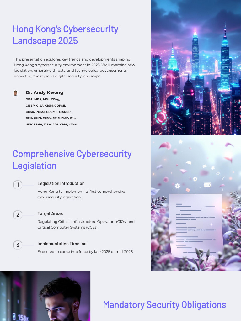 Hong Kong Cybersecurity Trends 2025 | PDF | Security | Computer Security