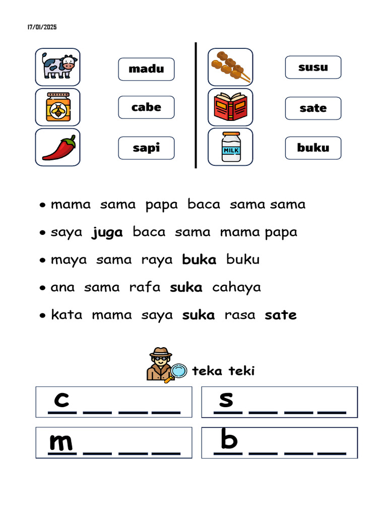 Latihan Membaca | PDF