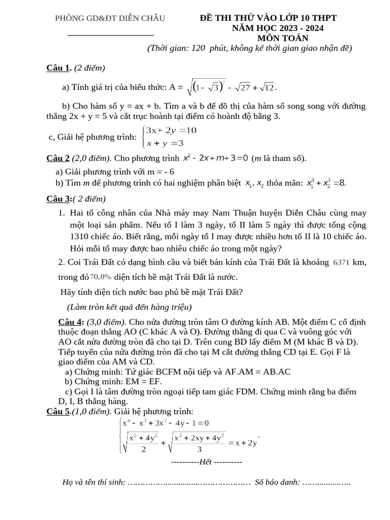 Toan 7 | PDF
