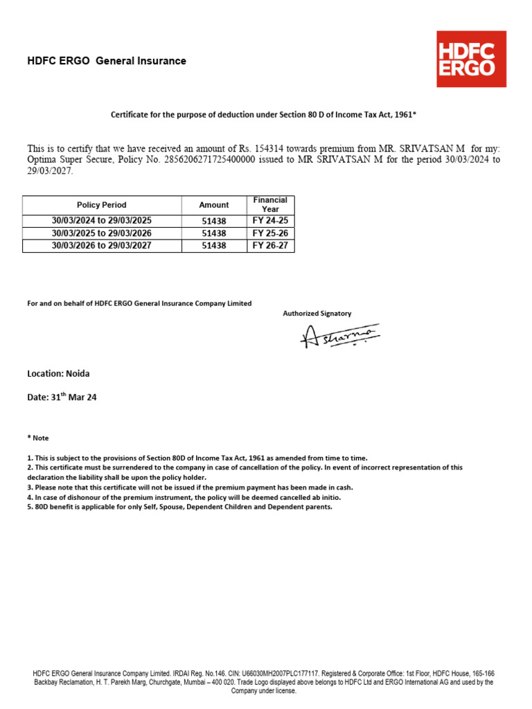 hdfc-ergo-health-insurance-receipt-1-pdf-insurance-financial-services