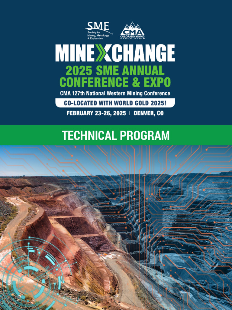 MX25 Technical Program SME | PDF | Mining | Dust