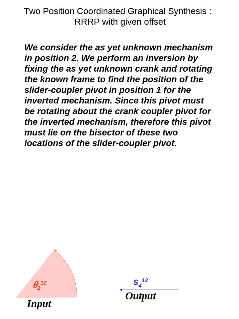 RRRP Mechanism Synthesis Steps | PDF