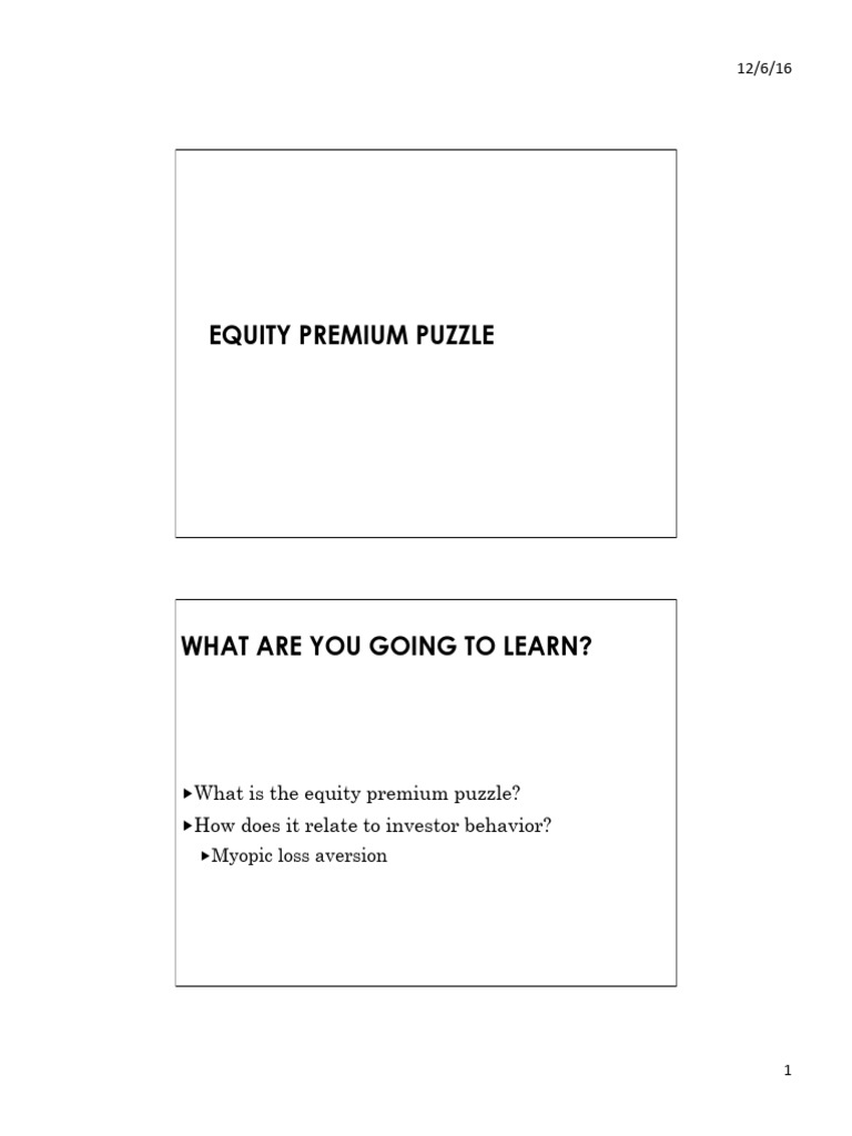 Applications - The Aggregate Stock Market | PDF | Stocks | Financial ...