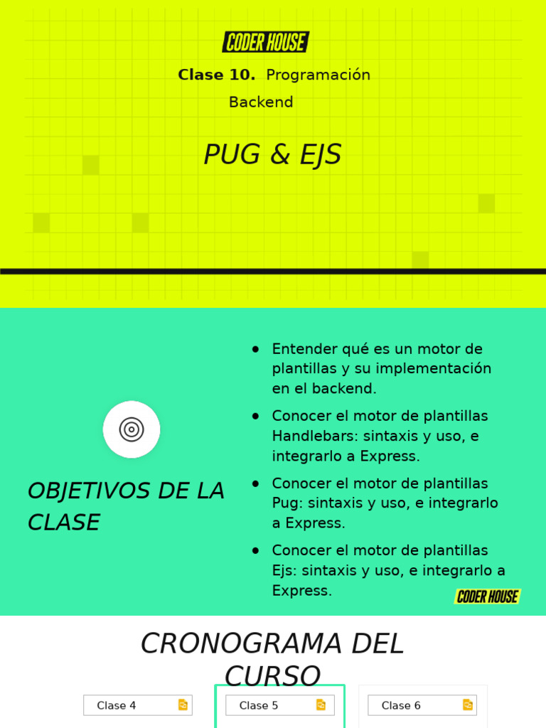 Pug y EJS: Motores de Plantillas en Express | PDF | HTML | Archivo de ...