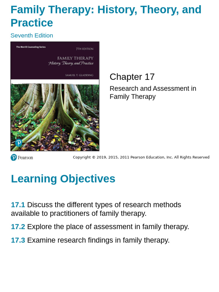 CH 17 Research and Assessment in Family Therapy | PDF | Psychotherapy ...