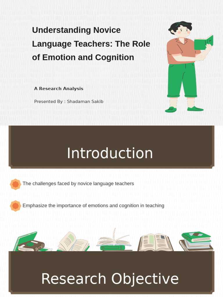 Novice Language Teachers: Emotions & Cognition | PDF