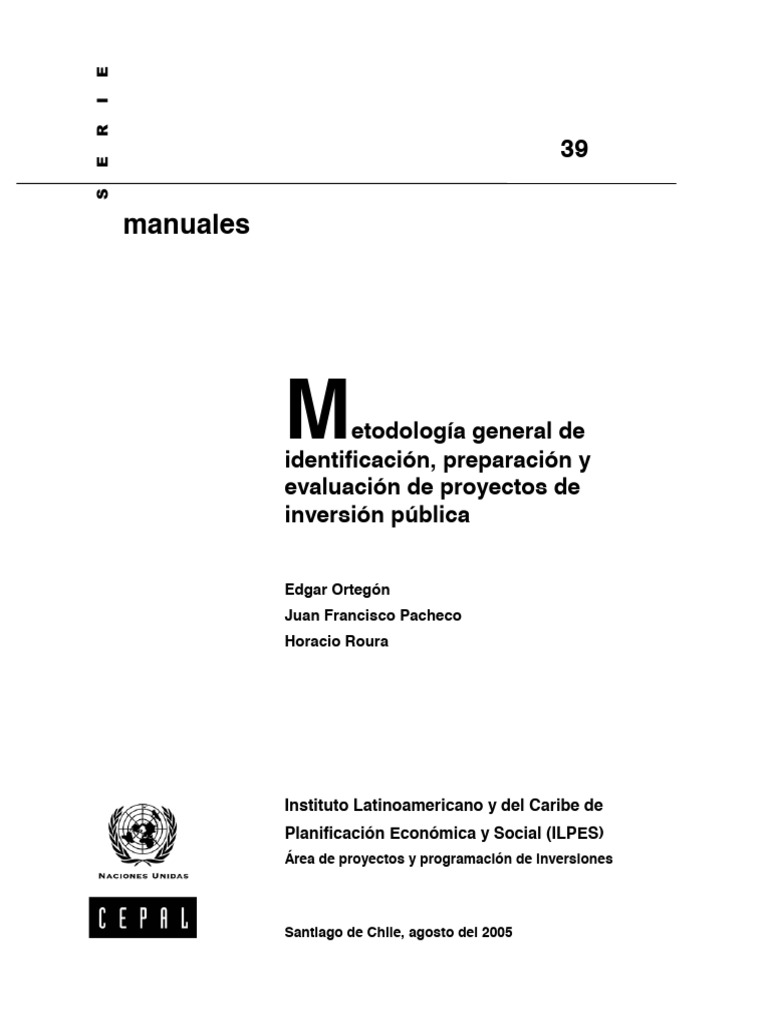 LBR - Proyectos - (2005!08!31) Metodo Ident, Prepa, Evalua Proyectos ...