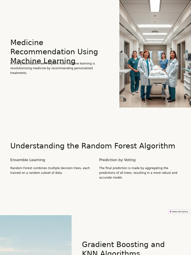 Medicine Recommendation Using Machine Learning | PDF | Machine Learning ...
