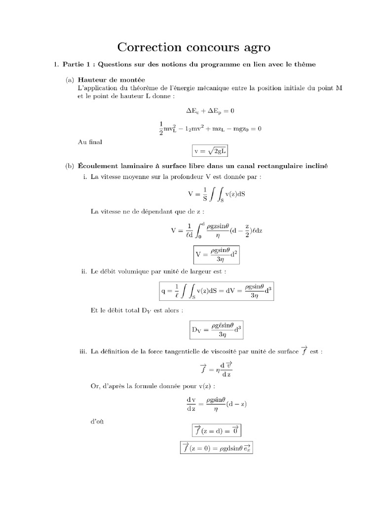 Analyse 2019 - Correction | PDF
