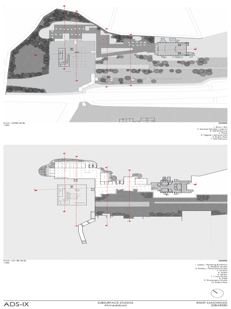 Subsurface Studios Plans and Sections | PDF