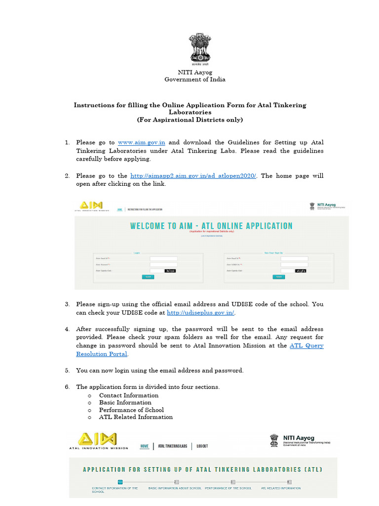 Atal Tinkering Labs Application Guide | PDF | Cyberspace