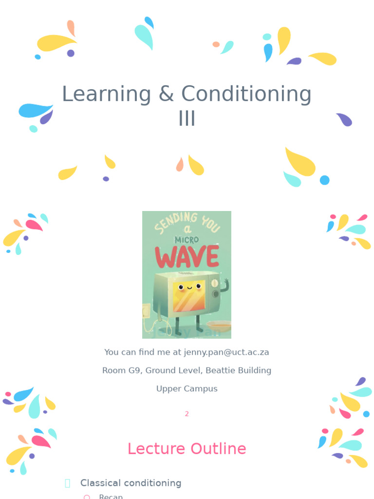 Understanding Classical Conditioning Concepts | PDF | Classical ...