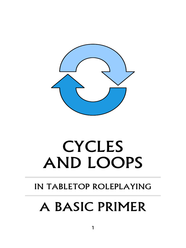 Understanding Cycles in TTRPG Design | PDF | Gambling | Tabletop Role ...