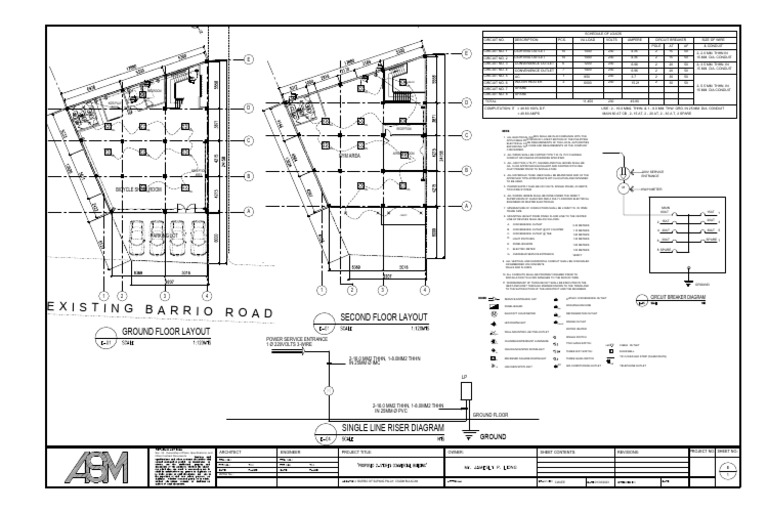 Electrical Plan Pdf Equipment Electrical Wiring