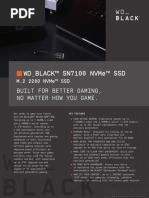 Data Sheet PC sn5000s Nvme SSD 202409 | PDF | Solid State Drive | Flash ...