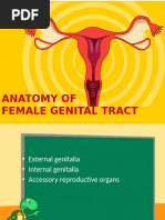 Anatomy of Female Reproductive Ligaments | PDF | Uterus | Ovary