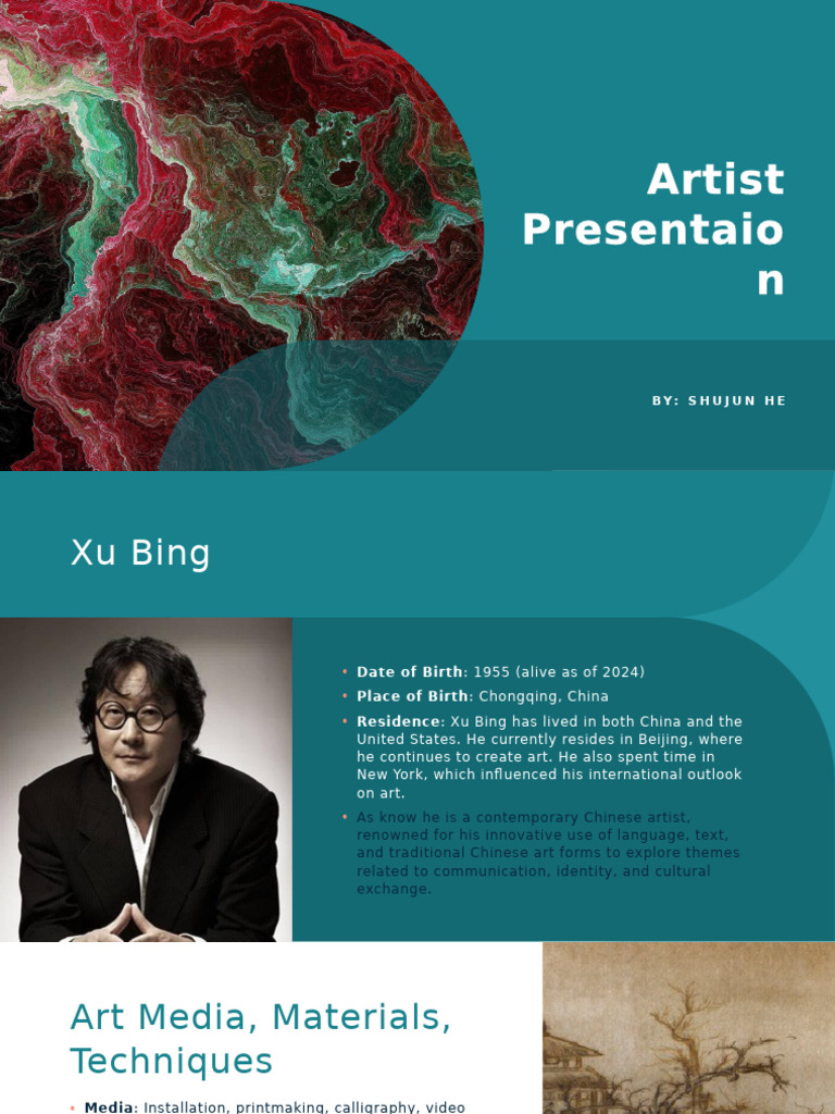 Xu Bing: Language and Cultural Fusion | PDF