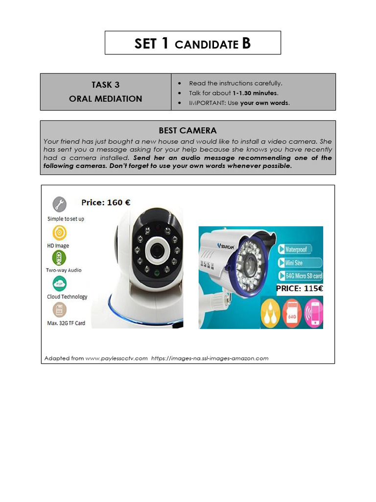 B1 Oral Mediation Unit 3 A Levels Term 3 Pdf