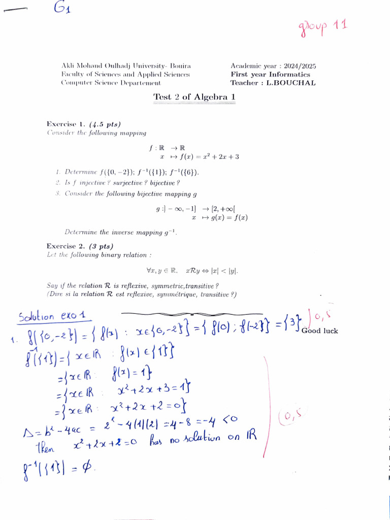Test2 G11 | PDF