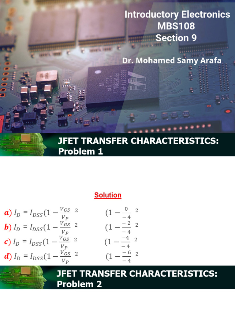 AI - Introductory Electronics - Sec - 9 | PDF | Amplifier ...