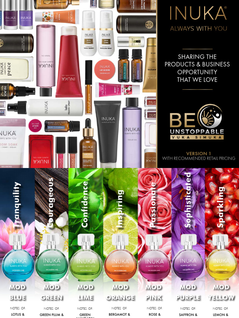 Inuka Modern Me Perfume Collection | PDF | Shampoo | Perfume
