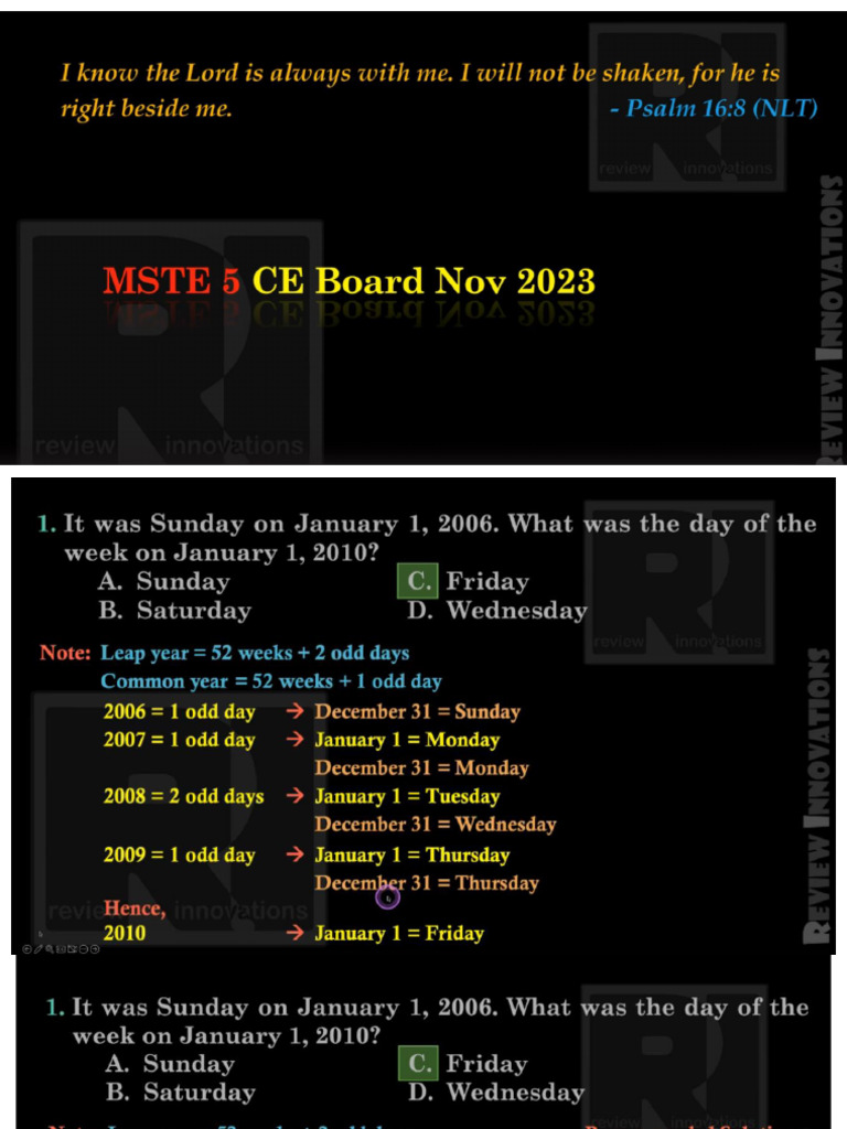 Mste 5 | PDF