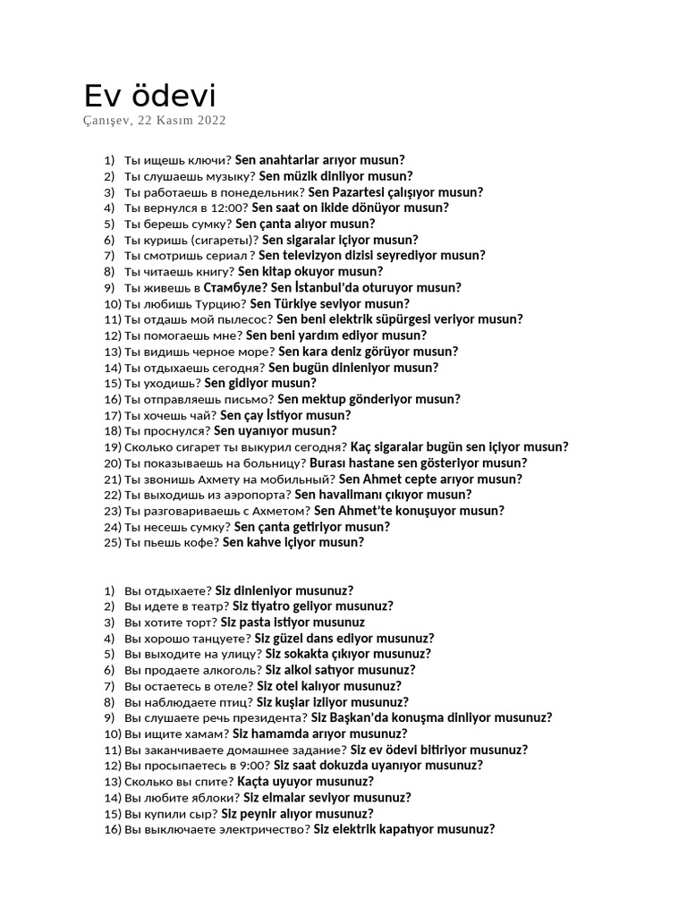 Ev odeni | PDF