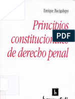 Bacigalupo Enrique - Principios Constitucionales de Derecho Penal